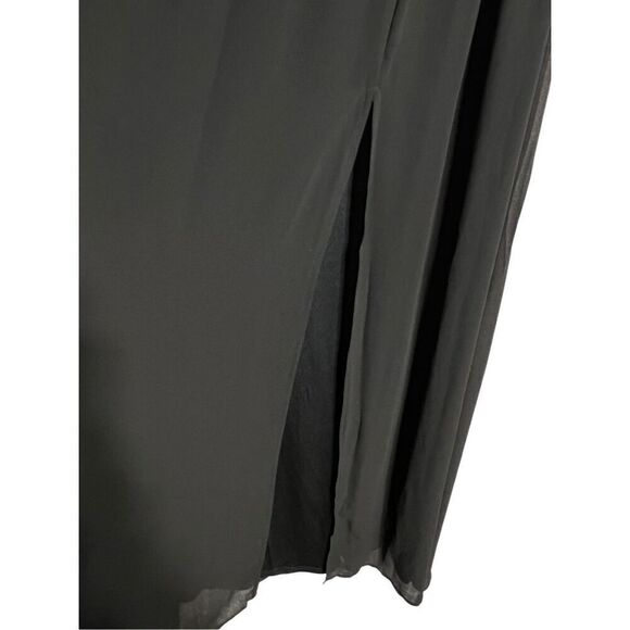 Nordstrom Love X Design Sleeveless Black Cocktail Formal Wedding Dress Large NWT - Picture 4 of 5